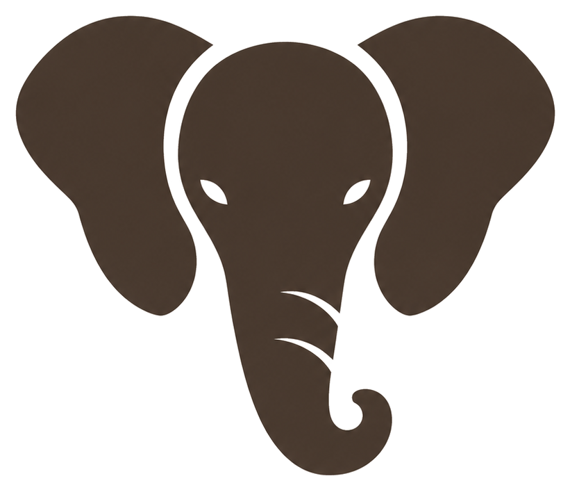 Dak&nbsp;Lak Coffee elephant head icon